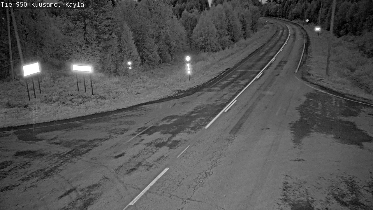 Kelikamerat Kuva Tie 950 Kuusamo, Käylä, Kuusamo, Pohjois-Pohjanmaa