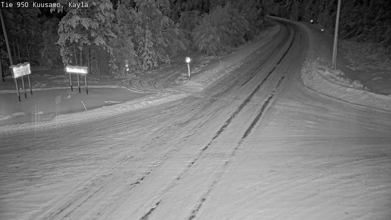 Kelikamerat Kuva Tie 950 Kuusamo, Käylä, Kuusamo, Pohjois-Pohjanmaa