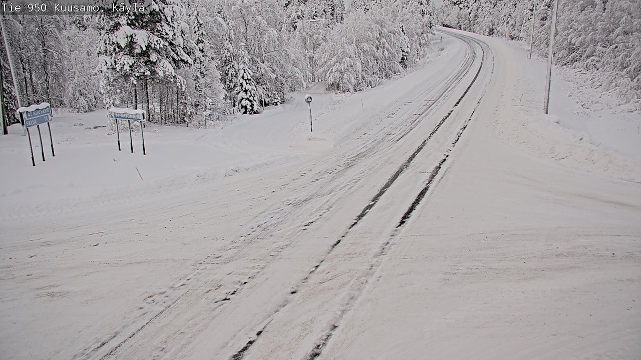 Kelikamerat Kuva Tie 950 Kuusamo, Käylä, Kuusamo, Pohjois-Pohjanmaa