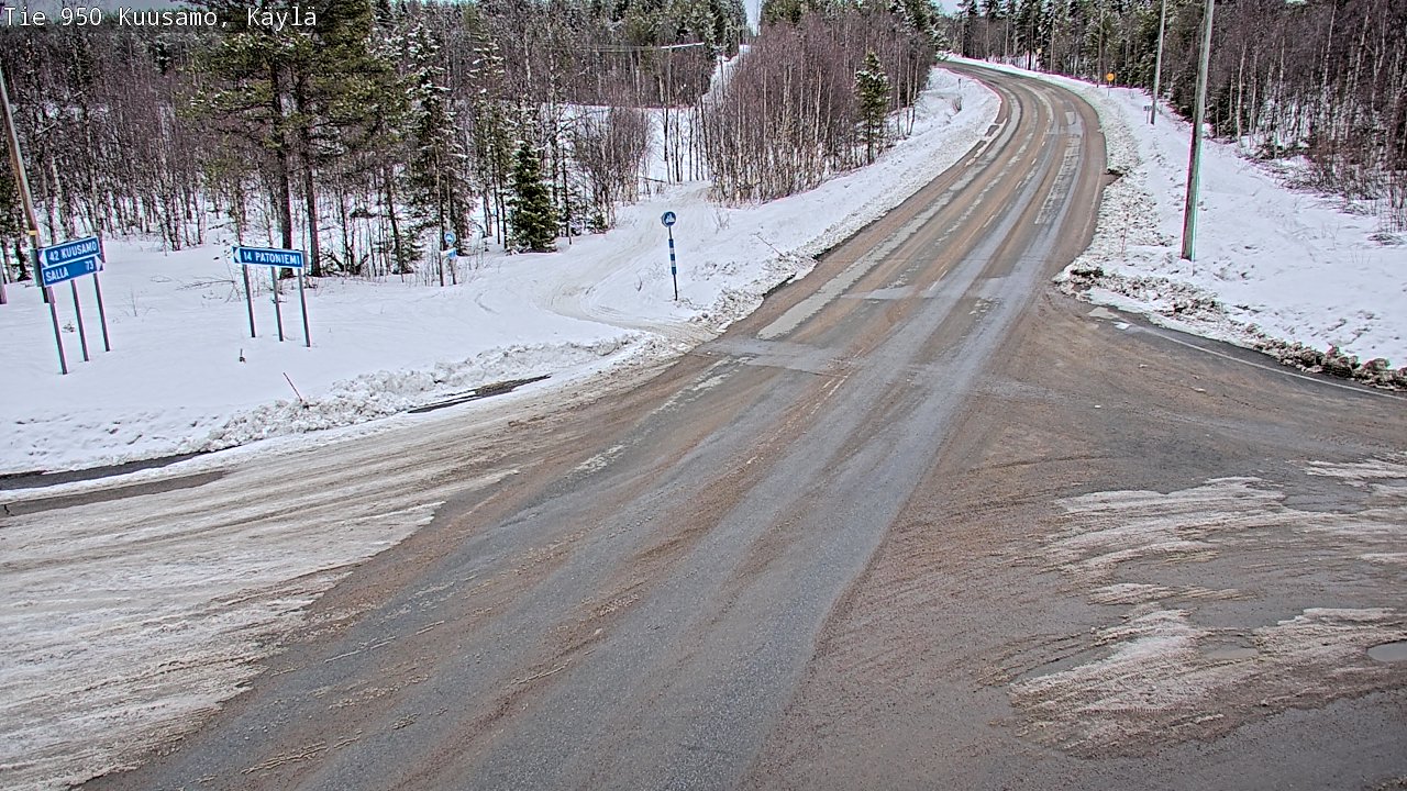 Kelikamerat Kuva Tie 950 Kuusamo, Käylä, Kuusamo, Pohjois-Pohjanmaa