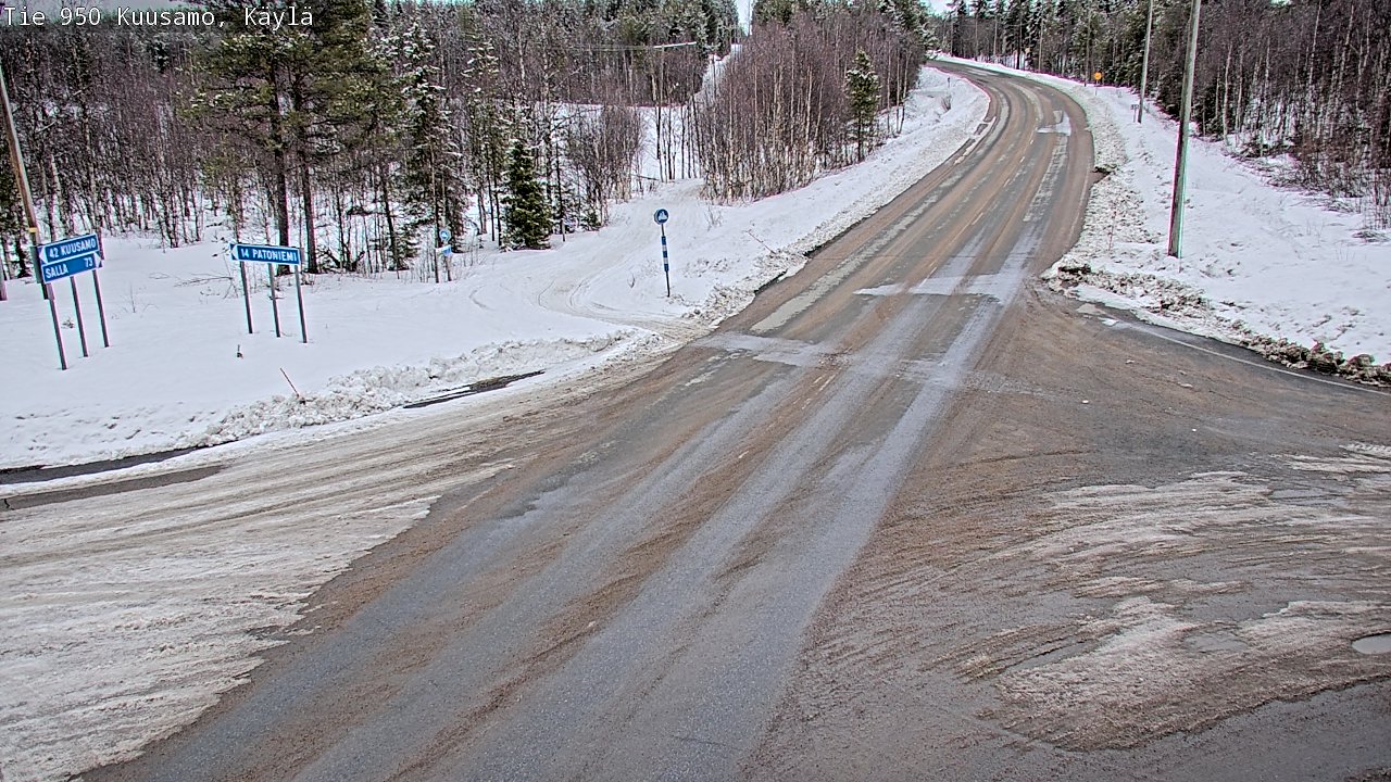 Kelikamerat Kuva Tie 950 Kuusamo, Käylä, Kuusamo, Pohjois-Pohjanmaa