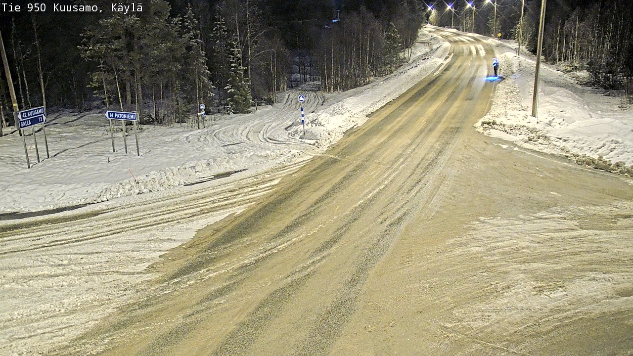 Kelikamerat Kuva Tie 950 Kuusamo, Käylä, Kuusamo, Pohjois-Pohjanmaa
