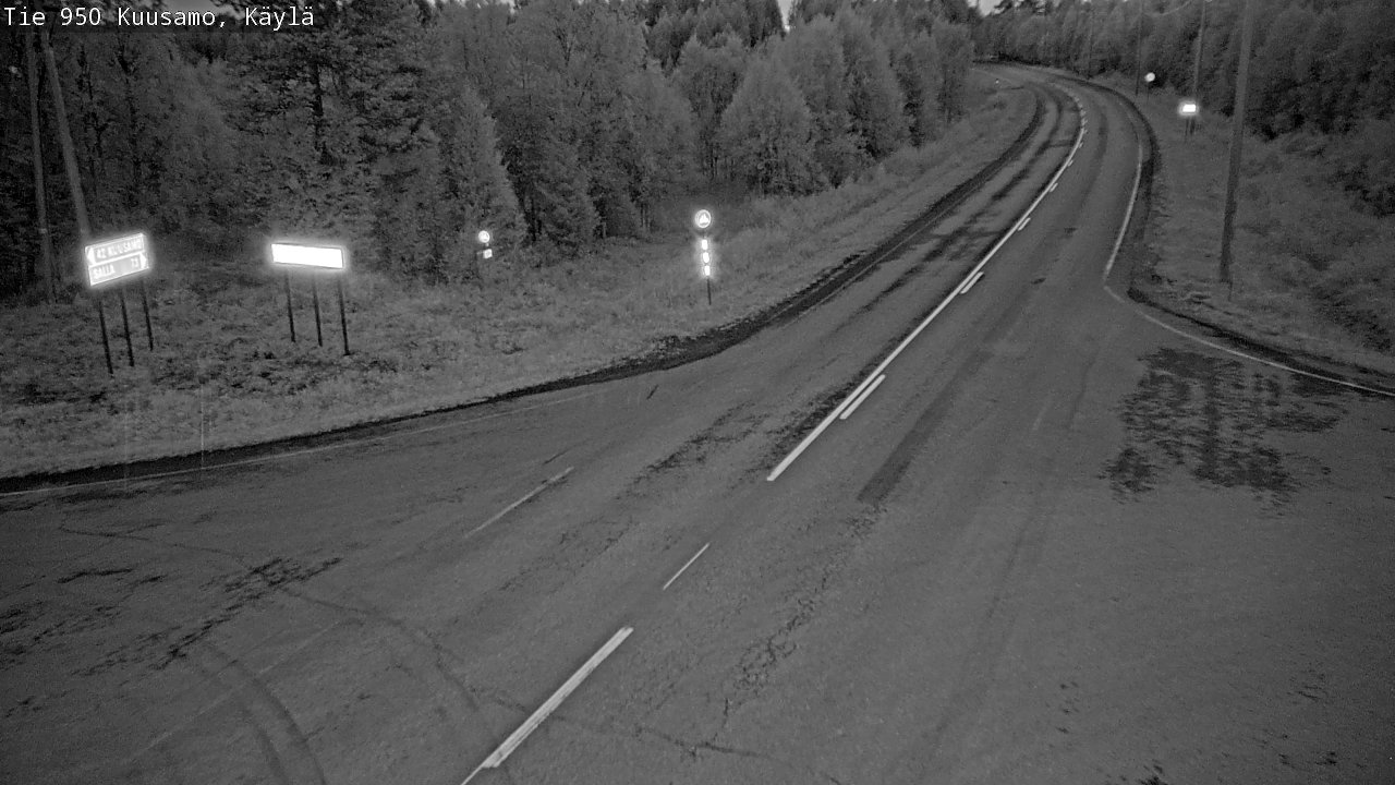 Kelikamerat Kuva Tie 950 Kuusamo, Käylä, Kuusamo, Pohjois-Pohjanmaa