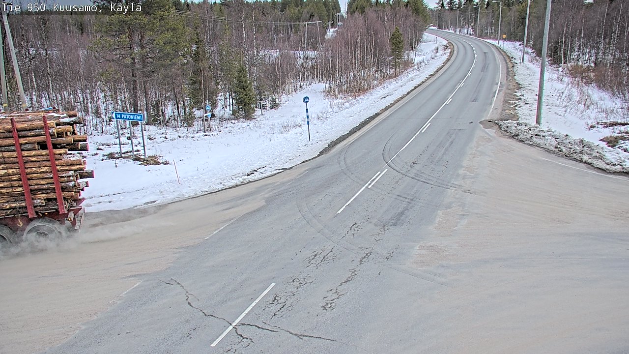 Kelikamerat Kuva Tie 950 Kuusamo, Käylä, Kuusamo, Pohjois-Pohjanmaa
