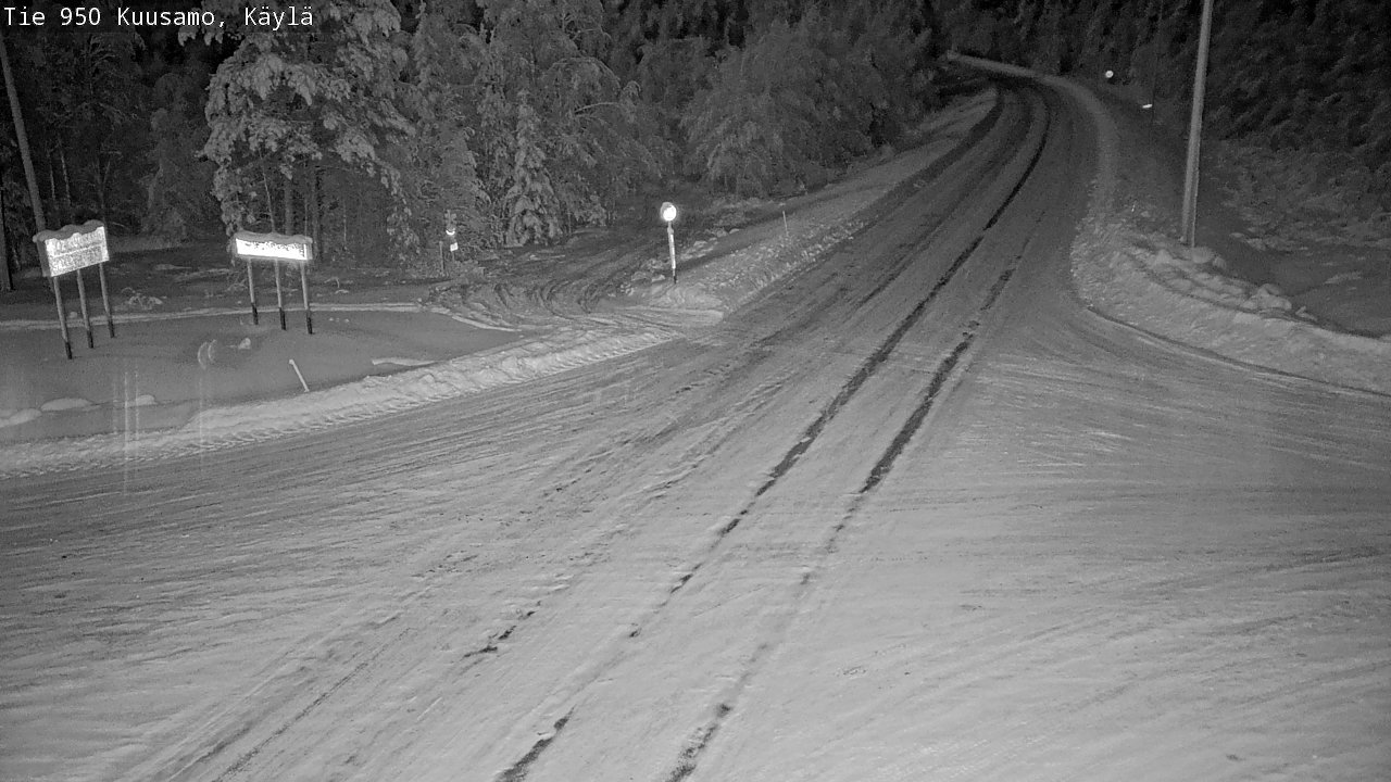 Kelikamerat Kuva Tie 950 Kuusamo, Käylä, Kuusamo, Pohjois-Pohjanmaa