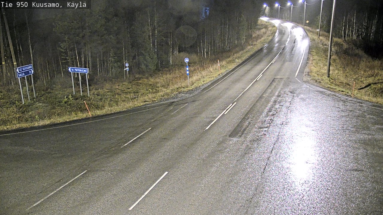 Kelikamerat Kuva Tie 950 Kuusamo, Käylä, Kuusamo, Pohjois-Pohjanmaa