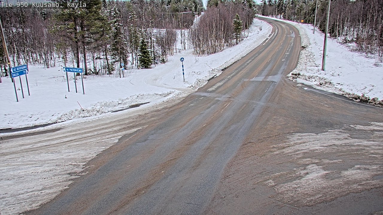 Kelikamerat Kuva Tie 950 Kuusamo, Käylä, Kuusamo, Pohjois-Pohjanmaa