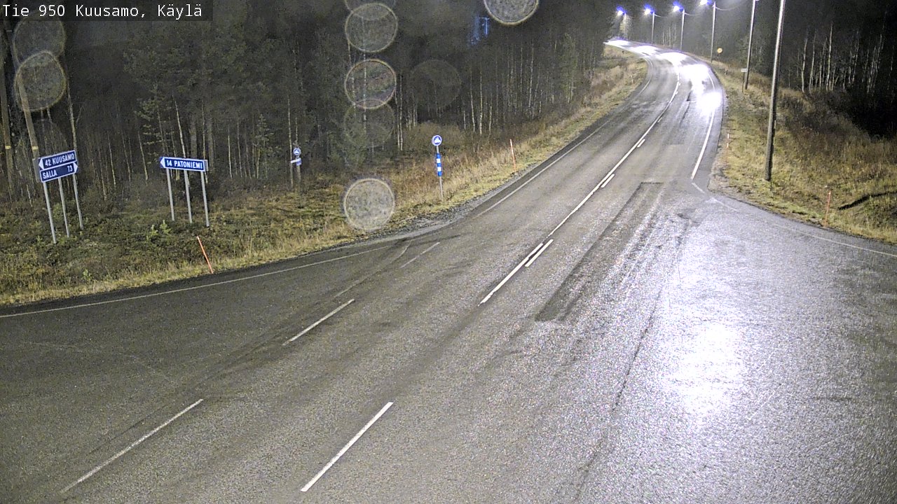 Kelikamerat Kuva Tie 950 Kuusamo, Käylä, Kuusamo, Pohjois-Pohjanmaa