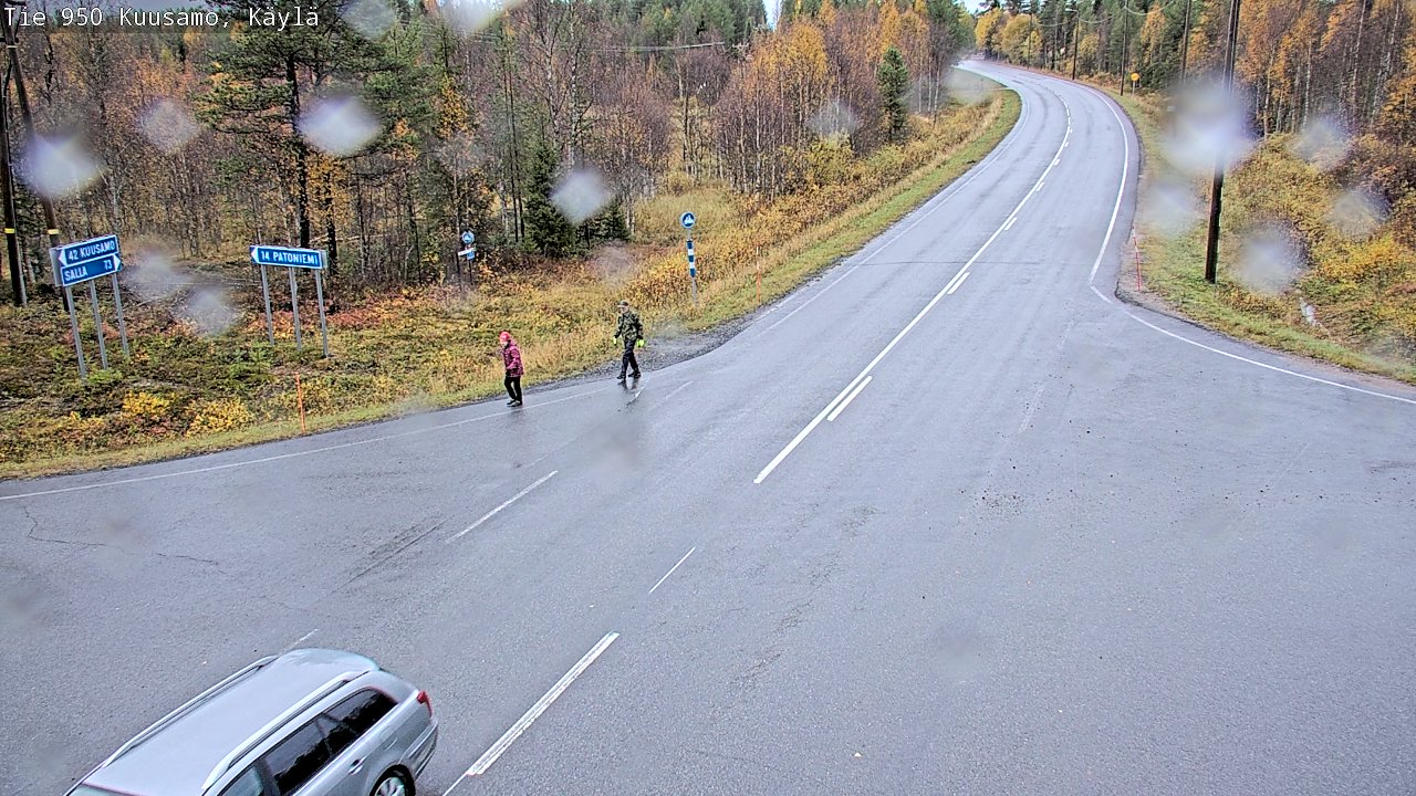 Weather Camera Image Road 950 Kuusamo, Käylä, Kuusamo, Pohjois-Pohjanmaa