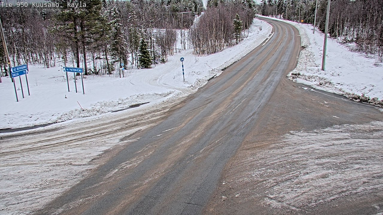 Kelikamerat Kuva Tie 950 Kuusamo, Käylä, Kuusamo, Pohjois-Pohjanmaa
