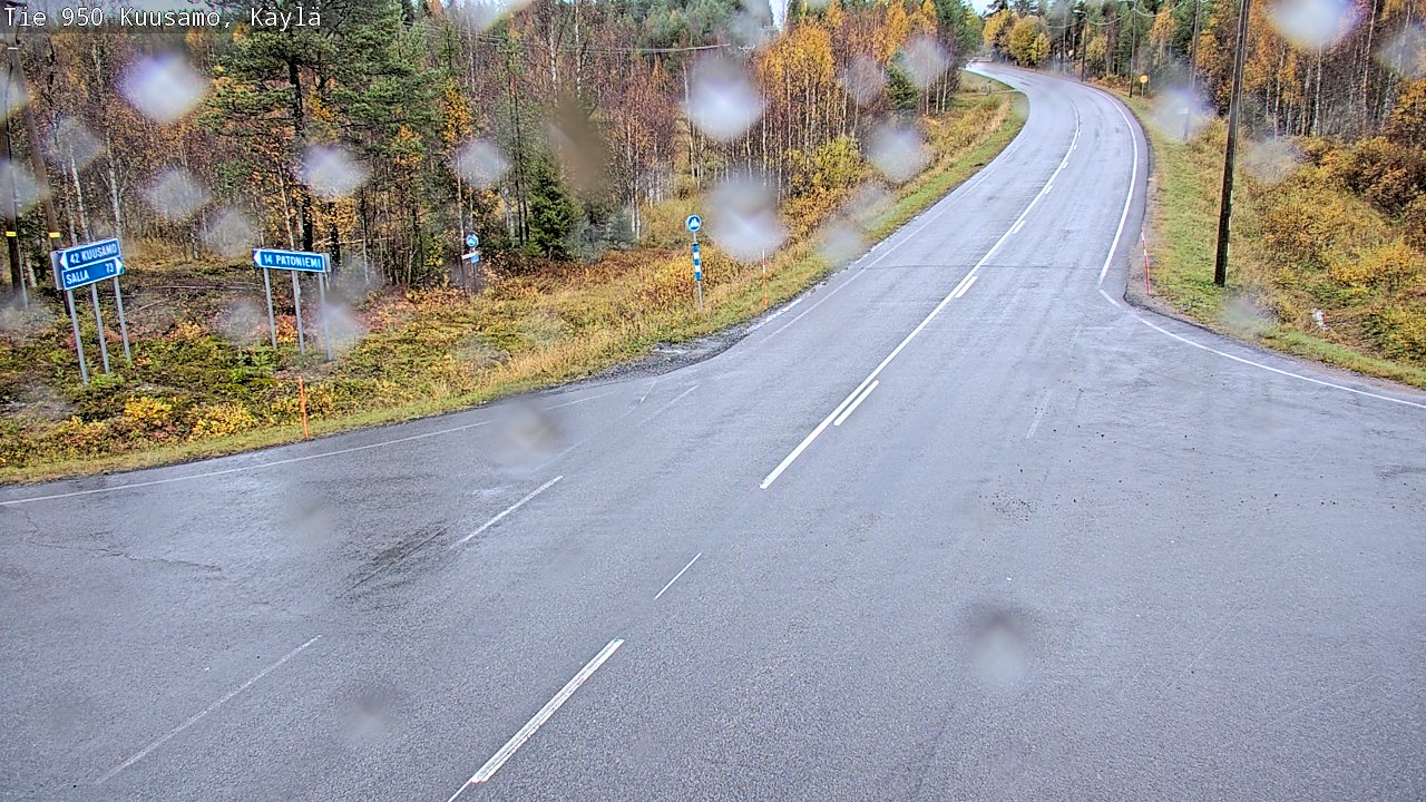 Kelikamerat Kuva Tie 950 Kuusamo, Käylä, Kuusamo, Pohjois-Pohjanmaa