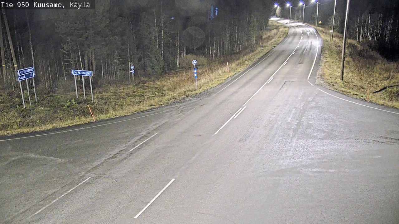 Kelikamerat Kuva Tie 950 Kuusamo, Käylä, Kuusamo, Pohjois-Pohjanmaa