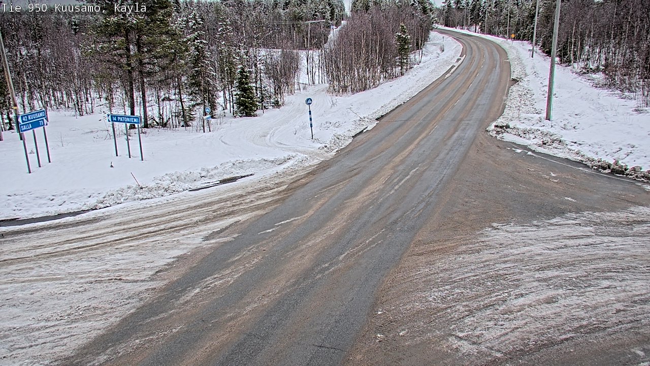 Kelikamerat Kuva Tie 950 Kuusamo, Käylä, Kuusamo, Pohjois-Pohjanmaa