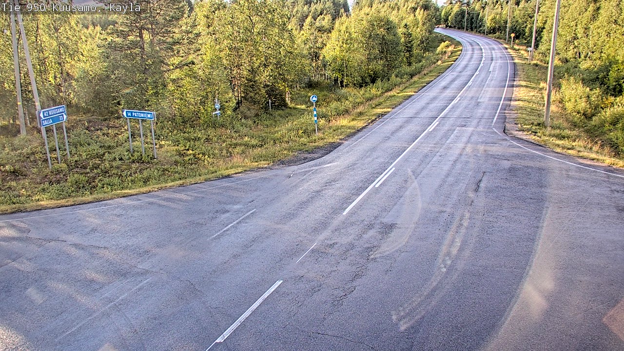 Kelikamerat Kuva Tie 950 Kuusamo, Käylä, Kuusamo, Pohjois-Pohjanmaa
