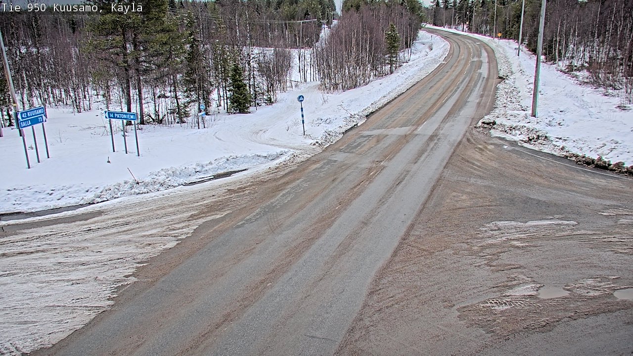 Kelikamerat Kuva Tie 950 Kuusamo, Käylä, Kuusamo, Pohjois-Pohjanmaa