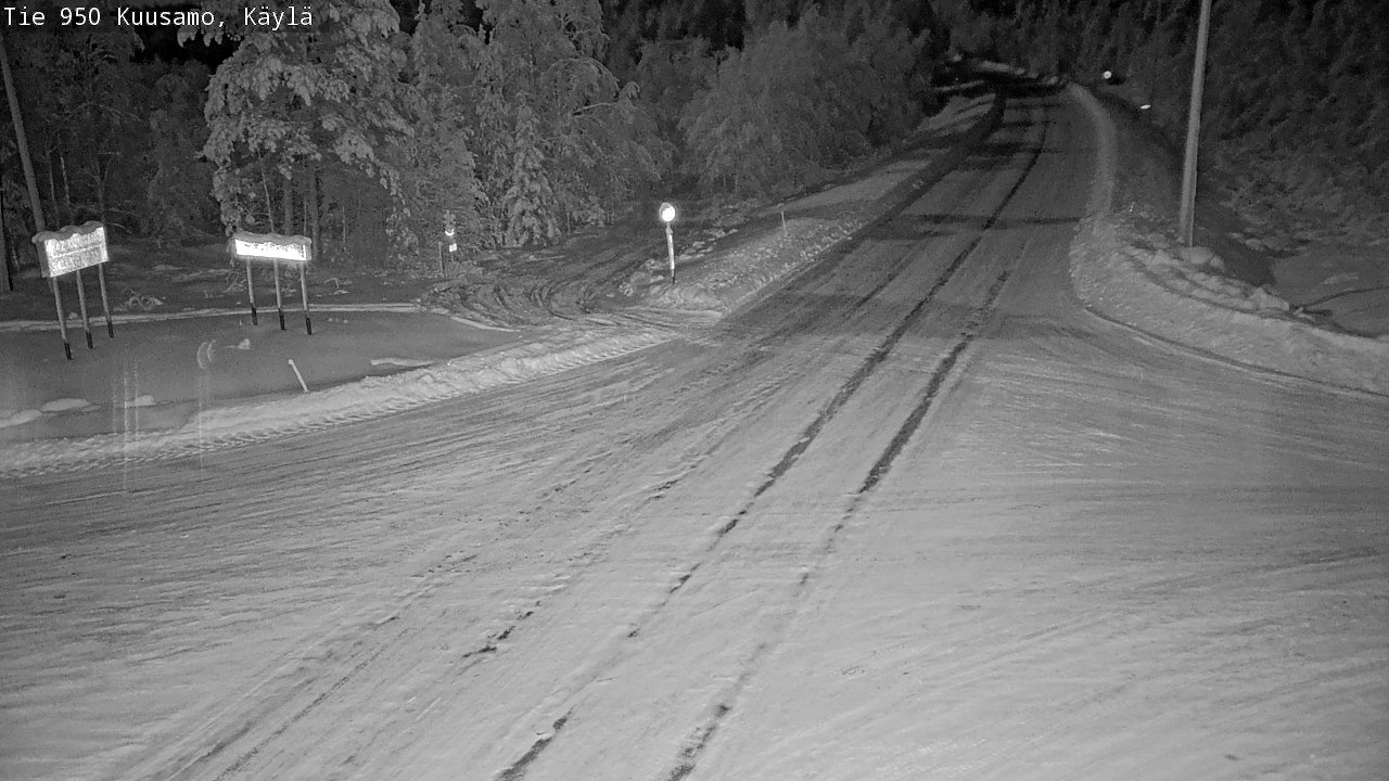 Kelikamerat Kuva Tie 950 Kuusamo, Käylä, Kuusamo, Pohjois-Pohjanmaa