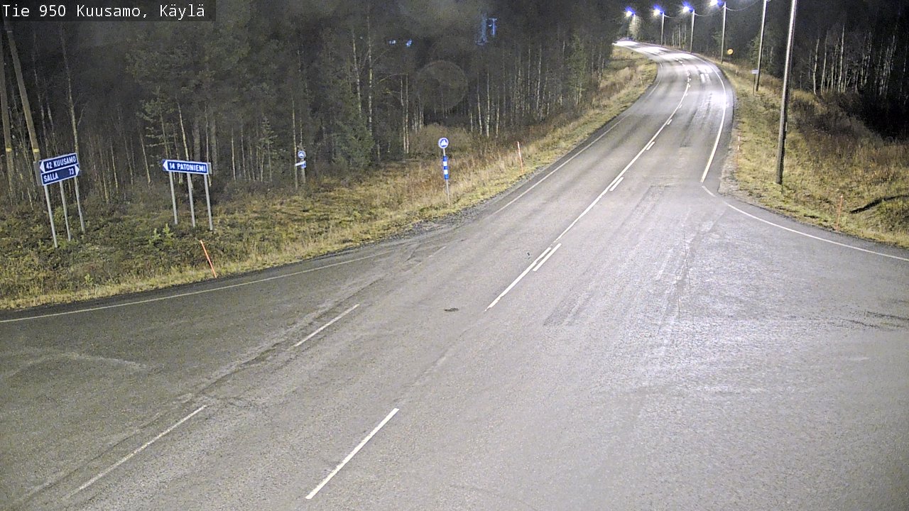 Kelikamerat Kuva Tie 950 Kuusamo, Käylä, Kuusamo, Pohjois-Pohjanmaa