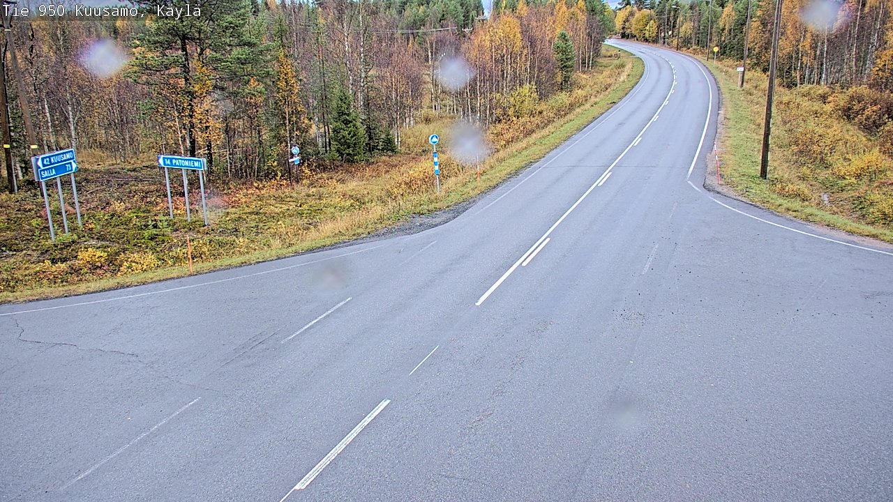 Kelikamerat Kuva Tie 950 Kuusamo, Käylä, Kuusamo, Pohjois-Pohjanmaa