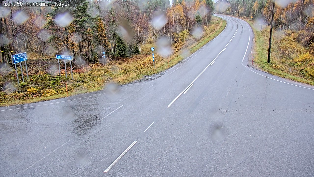 Kelikamerat Kuva Tie 950 Kuusamo, Käylä, Kuusamo, Pohjois-Pohjanmaa