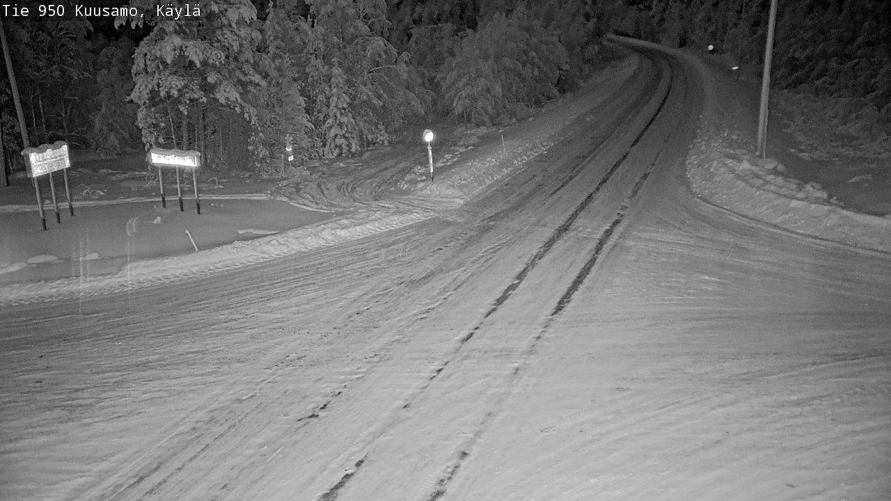 Kelikamerat Kuva Tie 950 Kuusamo, Käylä, Kuusamo, Pohjois-Pohjanmaa