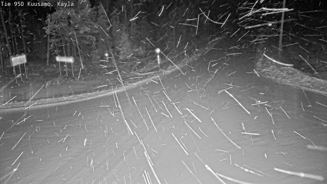 Kelikamerat Kuva Tie 950 Kuusamo, Käylä, Kuusamo, Pohjois-Pohjanmaa