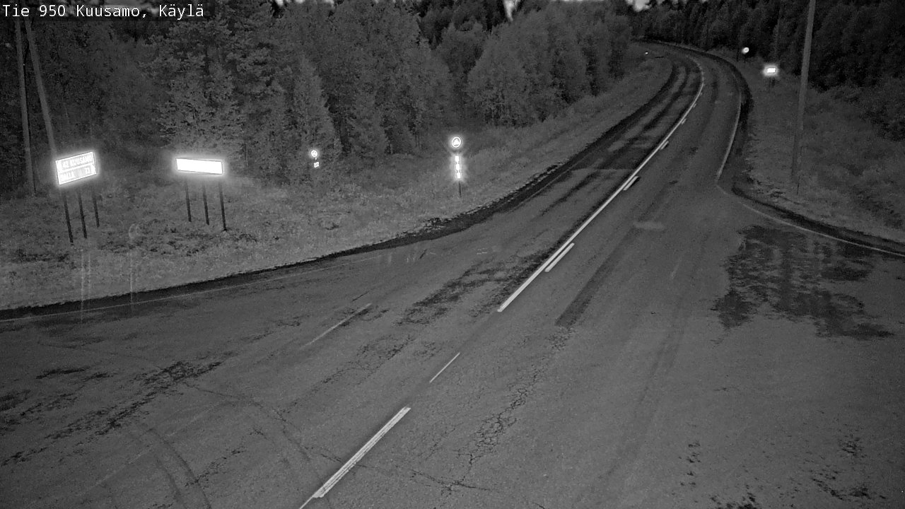 Kelikamerat Kuva Tie 950 Kuusamo, Käylä, Kuusamo, Pohjois-Pohjanmaa