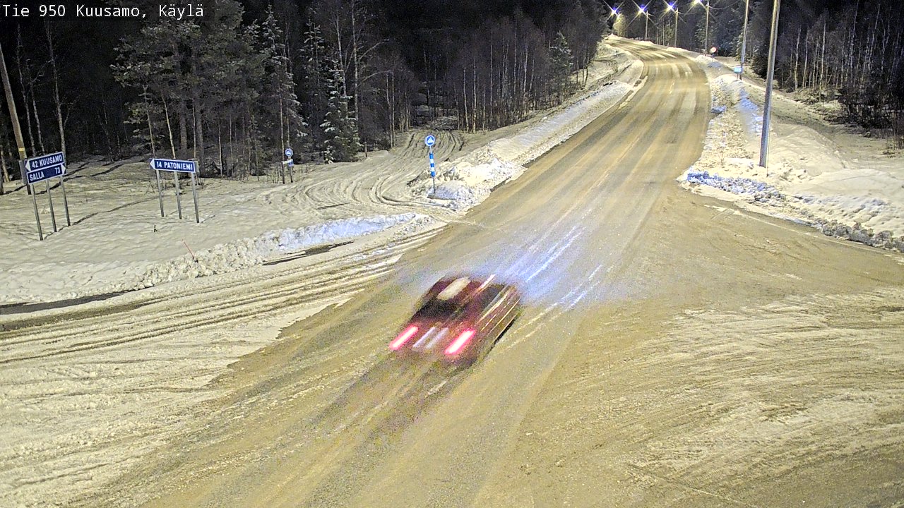 Kelikamerat Kuva Tie 950 Kuusamo, Käylä, Kuusamo, Pohjois-Pohjanmaa