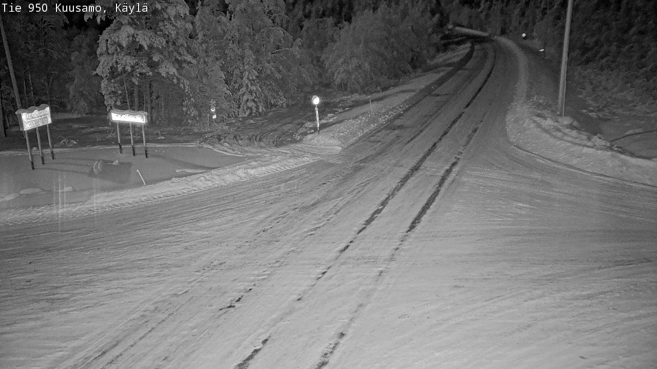 Kelikamerat Kuva Tie 950 Kuusamo, Käylä, Kuusamo, Pohjois-Pohjanmaa