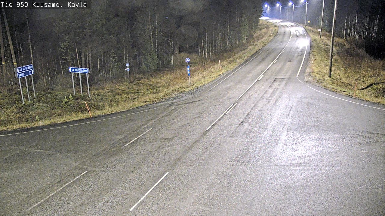 Kelikamerat Kuva Tie 950 Kuusamo, Käylä, Kuusamo, Pohjois-Pohjanmaa