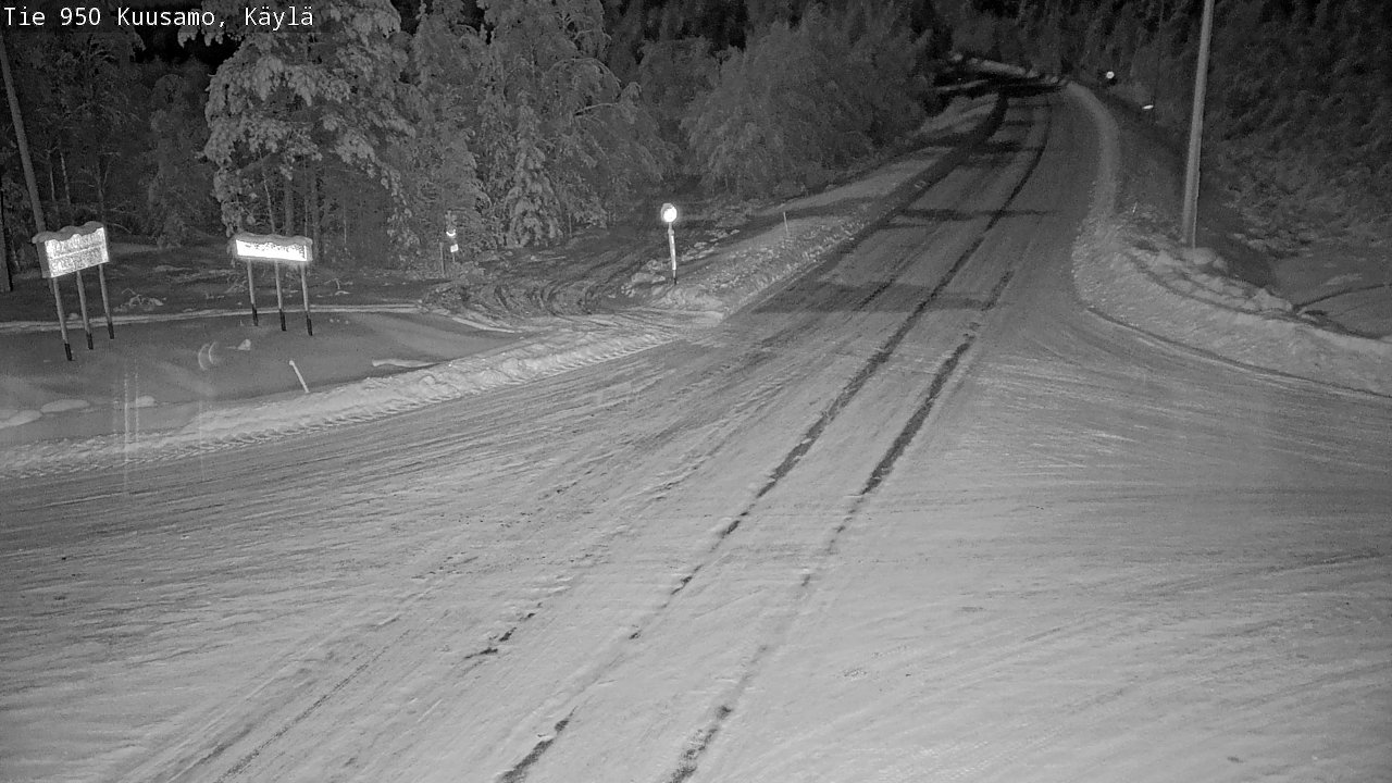 Kelikamerat Kuva Tie 950 Kuusamo, Käylä, Kuusamo, Pohjois-Pohjanmaa