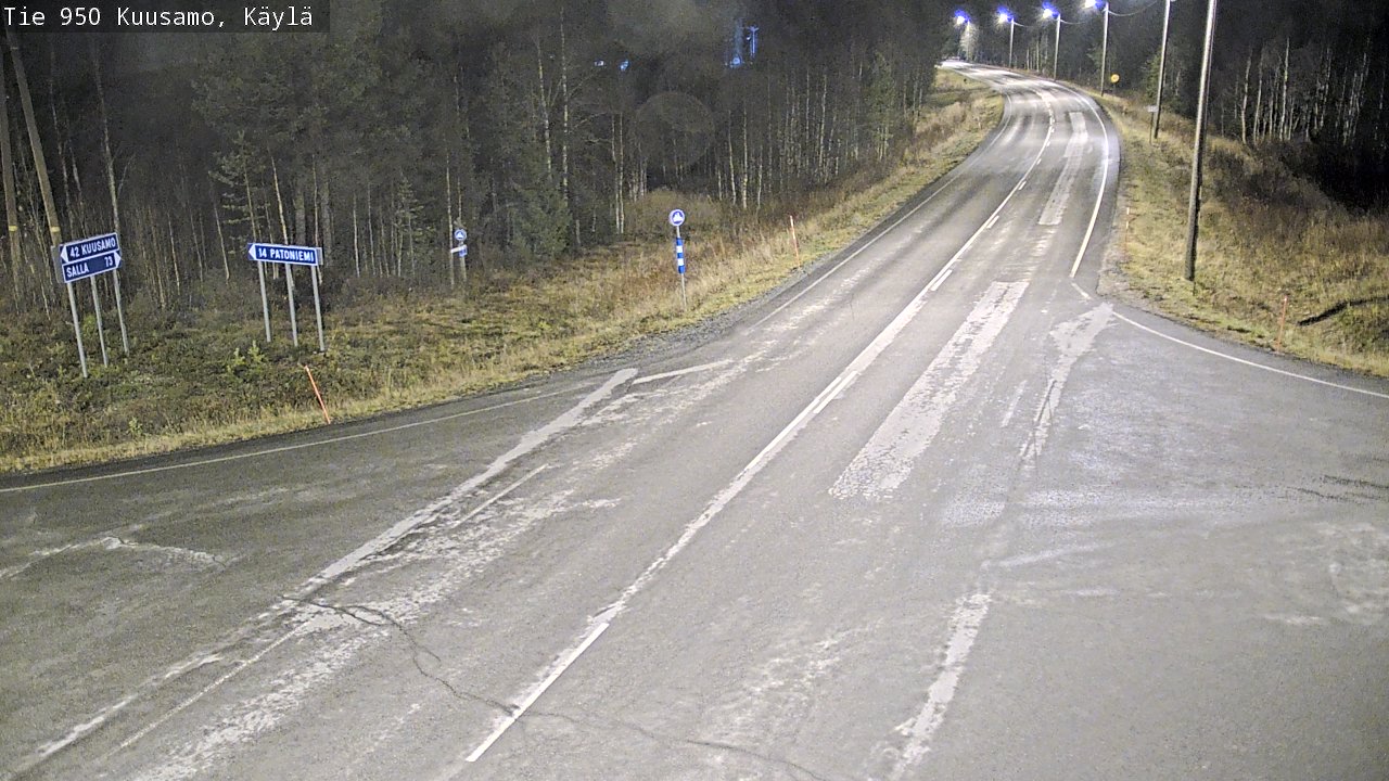 Kelikamerat Kuva Tie 950 Kuusamo, Käylä, Kuusamo, Pohjois-Pohjanmaa