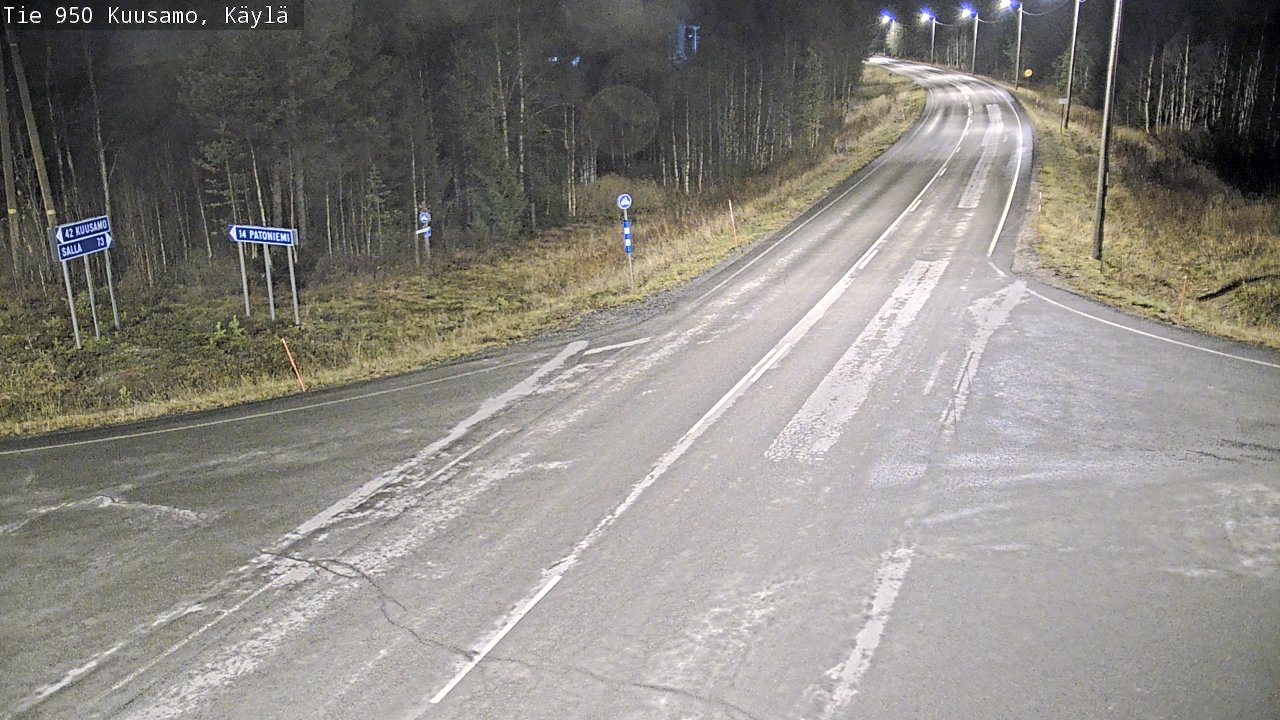 Kelikamerat Kuva Tie 950 Kuusamo, Käylä, Kuusamo, Pohjois-Pohjanmaa