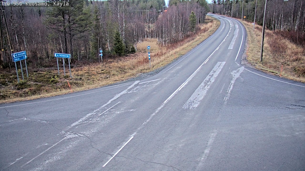 Kelikamerat Kuva Tie 950 Kuusamo, Käylä, Kuusamo, Pohjois-Pohjanmaa