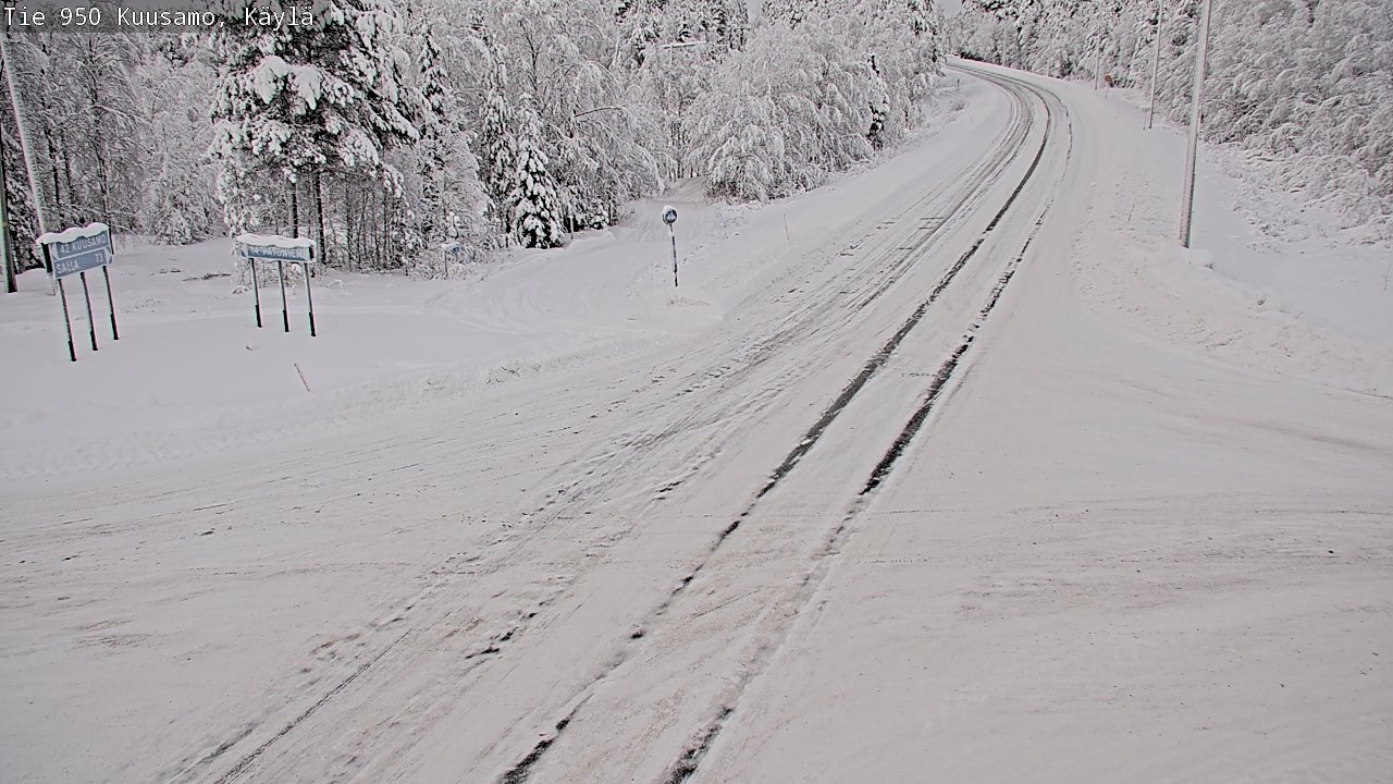 Kelikamerat Kuva Tie 950 Kuusamo, Käylä, Kuusamo, Pohjois-Pohjanmaa
