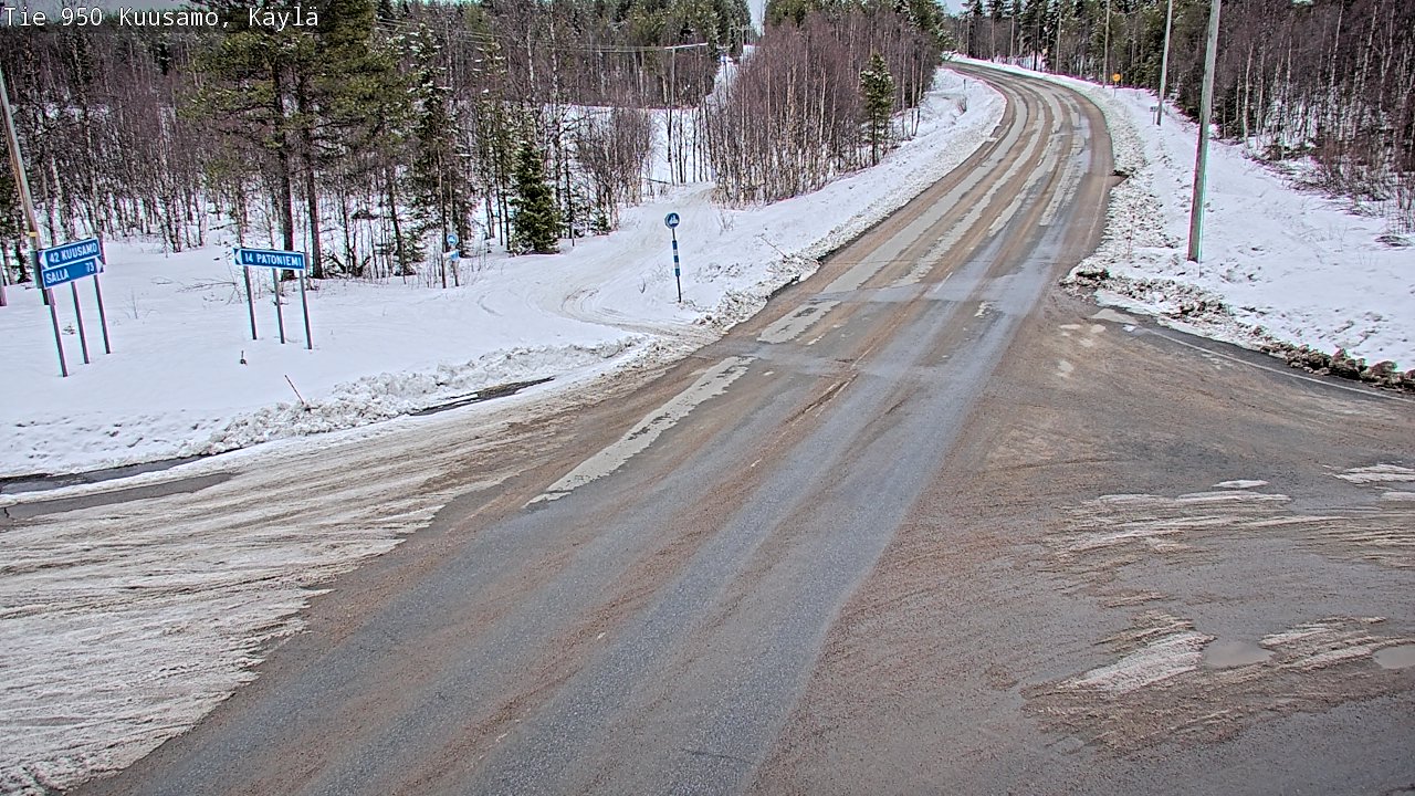 Kelikamerat Kuva Tie 950 Kuusamo, Käylä, Kuusamo, Pohjois-Pohjanmaa