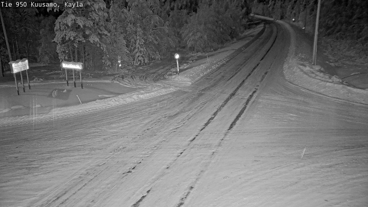 Kelikamerat Kuva Tie 950 Kuusamo, Käylä, Kuusamo, Pohjois-Pohjanmaa