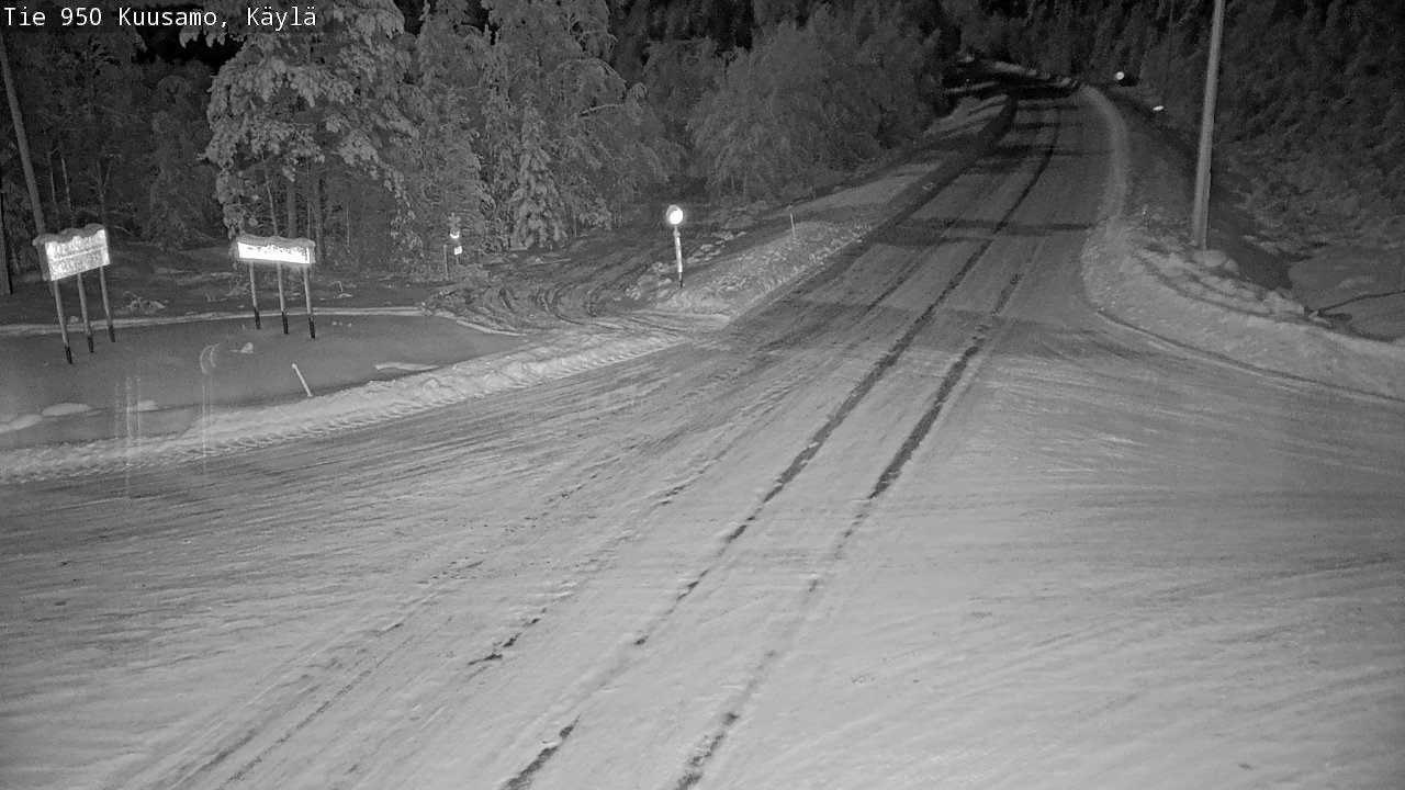 Kelikamerat Kuva Tie 950 Kuusamo, Käylä, Kuusamo, Pohjois-Pohjanmaa
