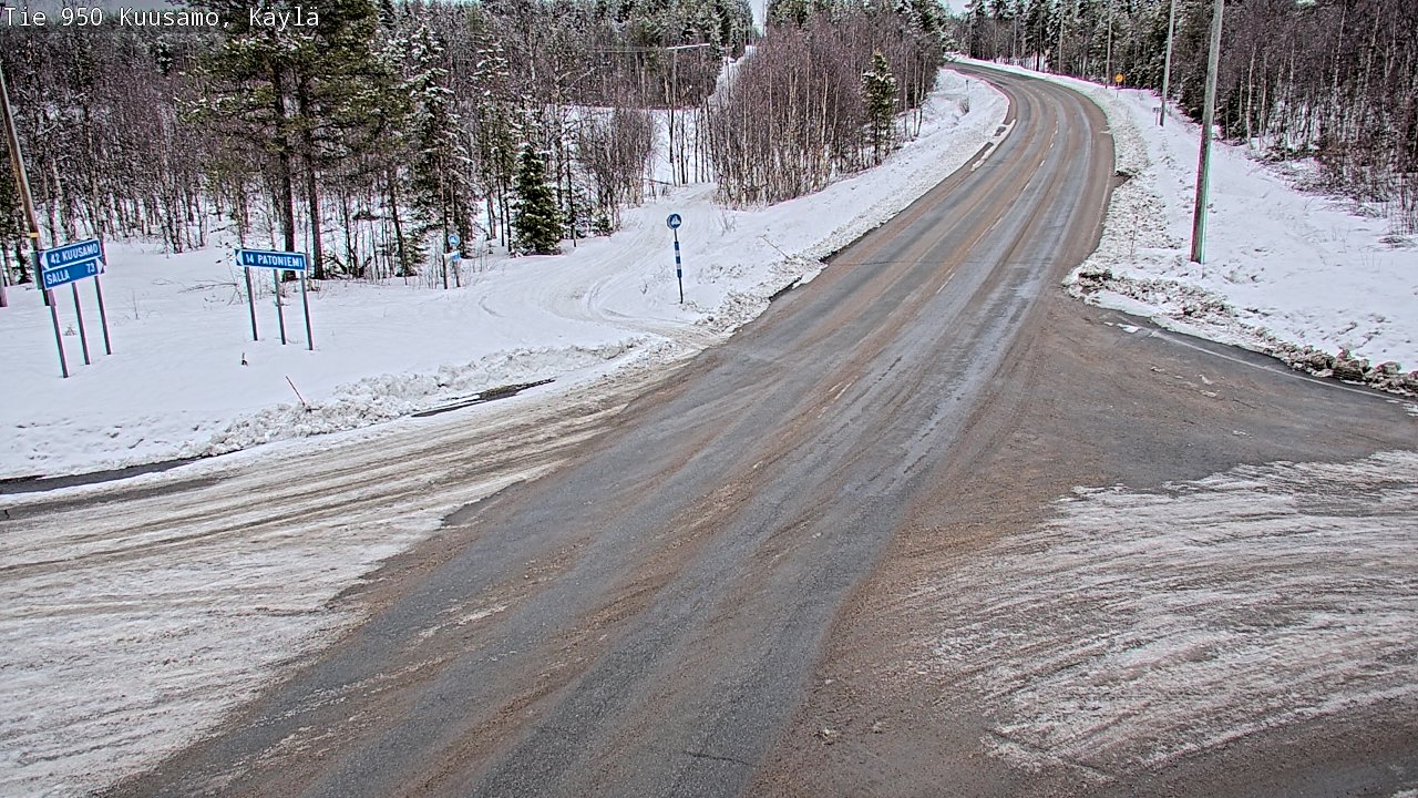 Kelikamerat Kuva Tie 950 Kuusamo, Käylä, Kuusamo, Pohjois-Pohjanmaa