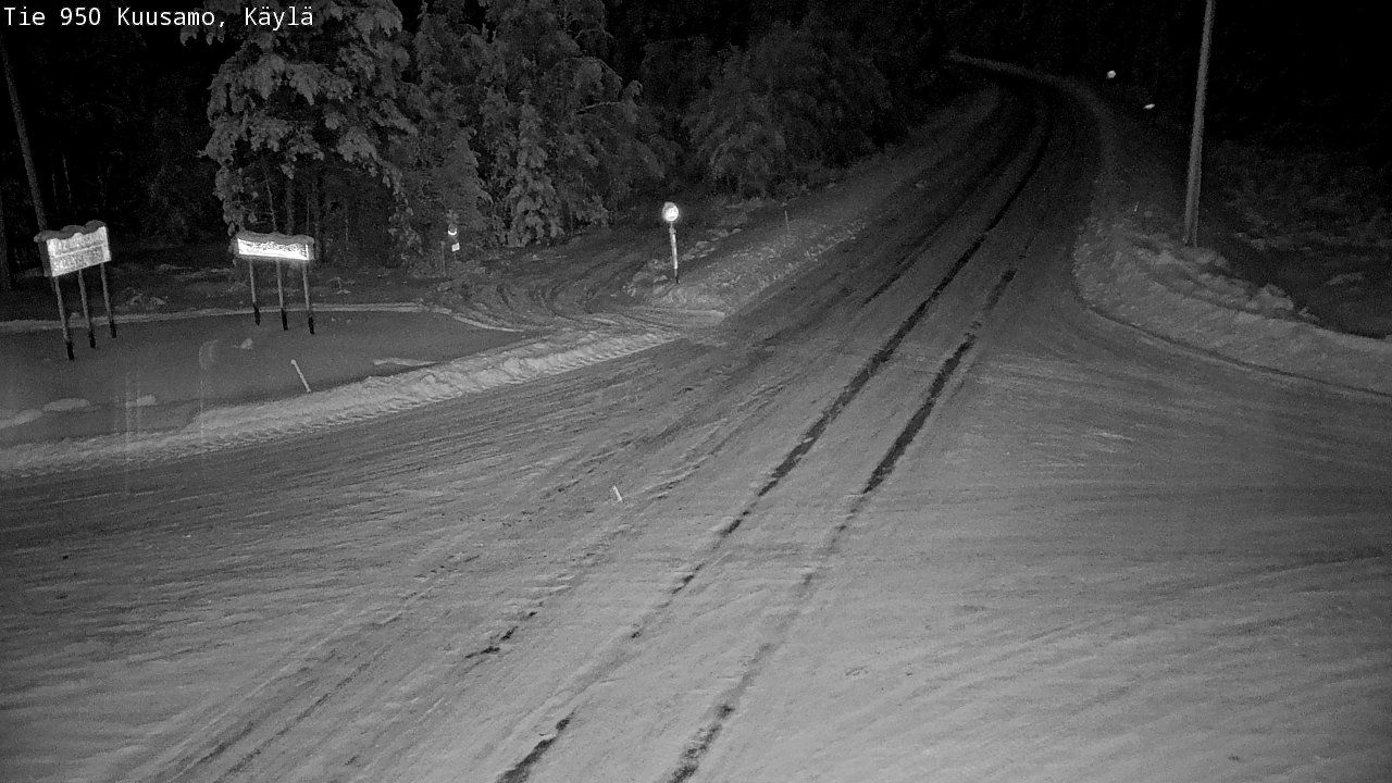 Kelikamerat Kuva Tie 950 Kuusamo, Käylä, Kuusamo, Pohjois-Pohjanmaa