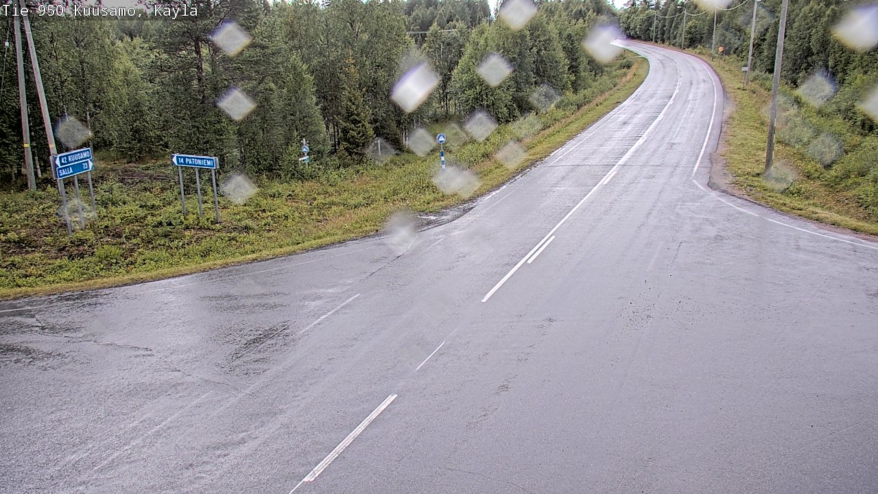 Kelikamerat Kuva Tie 950 Kuusamo, Käylä, Kuusamo, Pohjois-Pohjanmaa