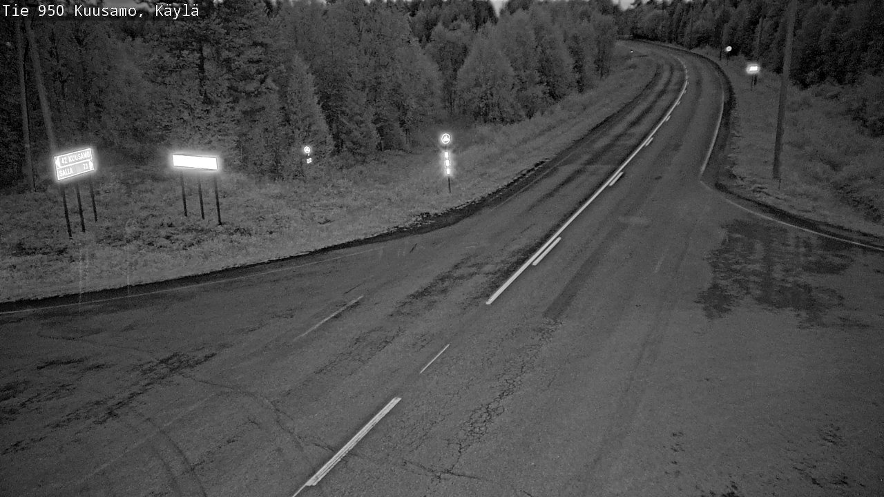 Kelikamerat Kuva Tie 950 Kuusamo, Käylä, Kuusamo, Pohjois-Pohjanmaa