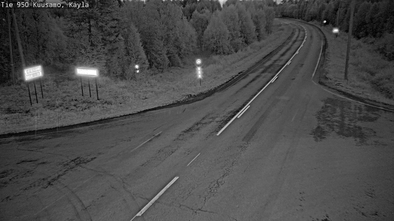 Kelikamerat Kuva Tie 950 Kuusamo, Käylä, Kuusamo, Pohjois-Pohjanmaa
