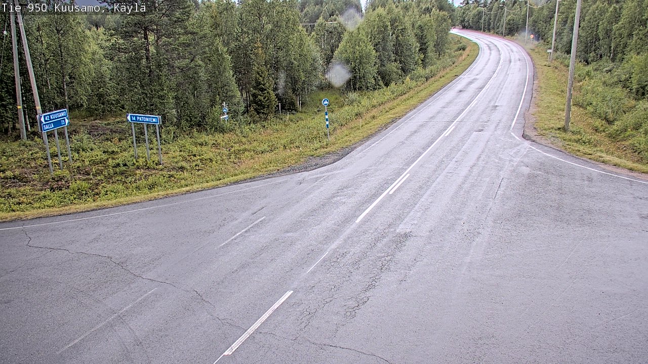 Kelikamerat Kuva Tie 950 Kuusamo, Käylä, Kuusamo, Pohjois-Pohjanmaa