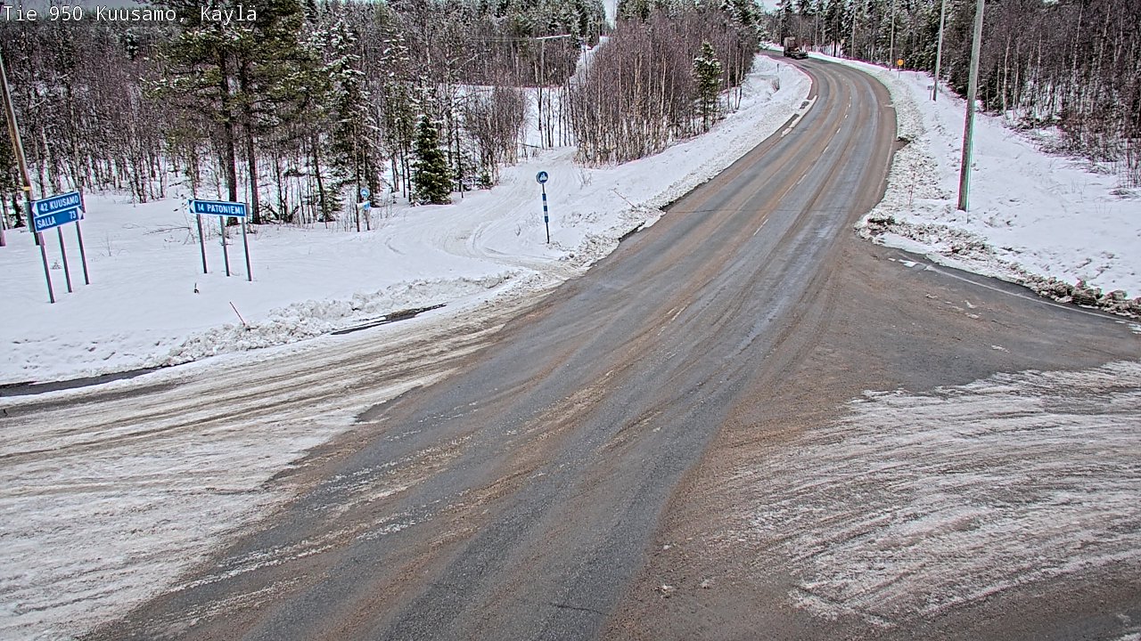 Kelikamerat Kuva Tie 950 Kuusamo, Käylä, Kuusamo, Pohjois-Pohjanmaa