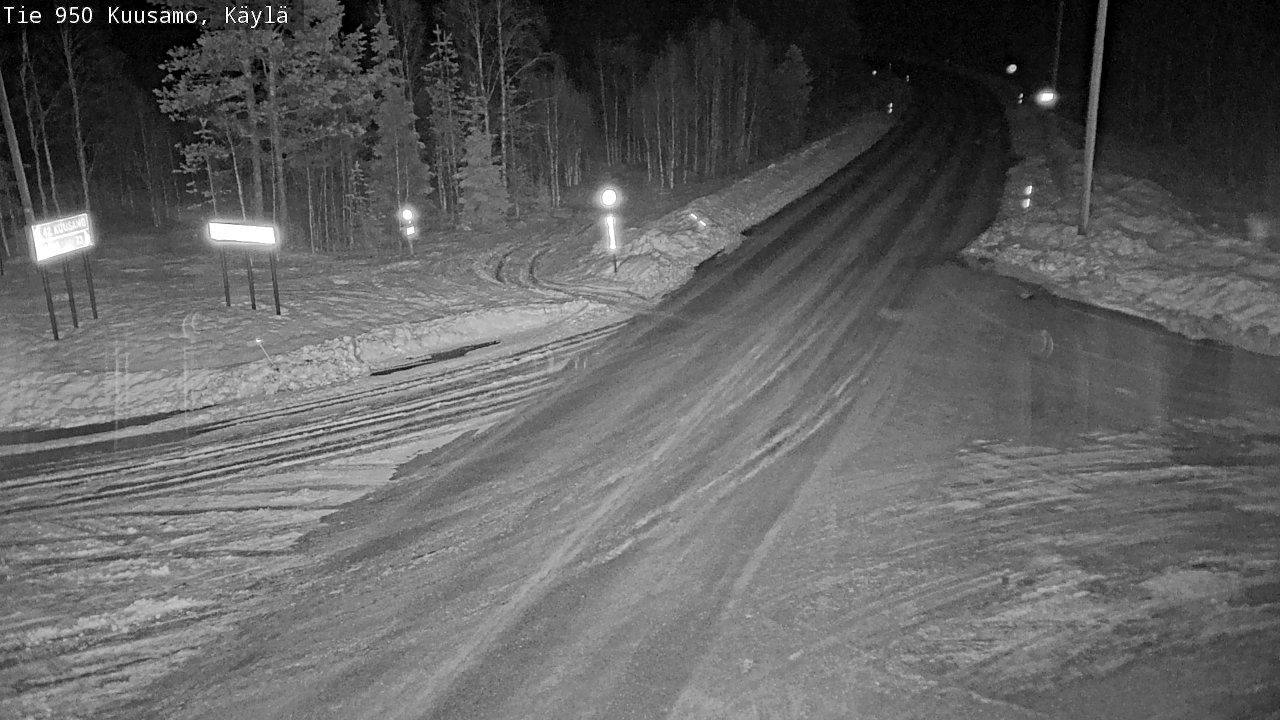Kelikamerat Kuva Tie 950 Kuusamo, Käylä, Kuusamo, Pohjois-Pohjanmaa