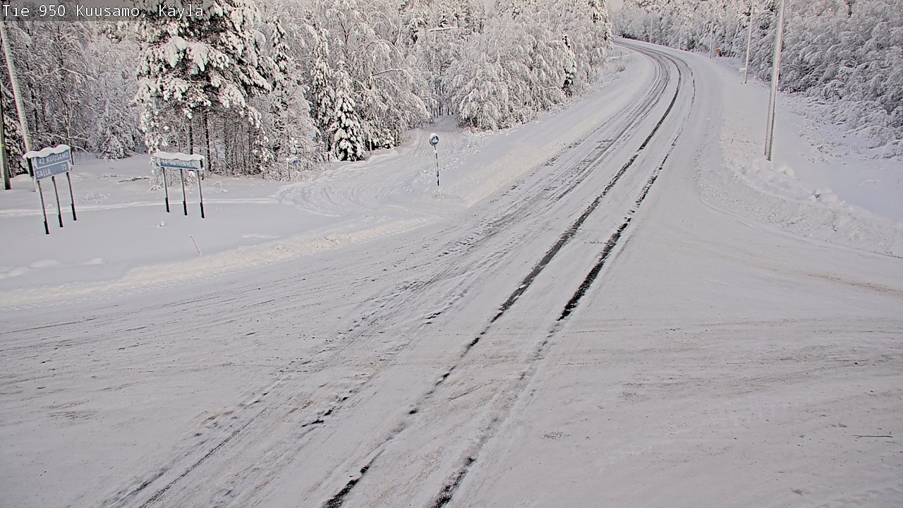 Kelikamerat Kuva Tie 950 Kuusamo, Käylä, Kuusamo, Pohjois-Pohjanmaa