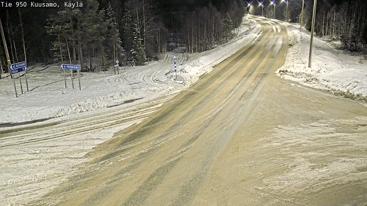 Kelikamerat Kuva Tie 950 Kuusamo, Käylä, Kuusamo, Pohjois-Pohjanmaa
