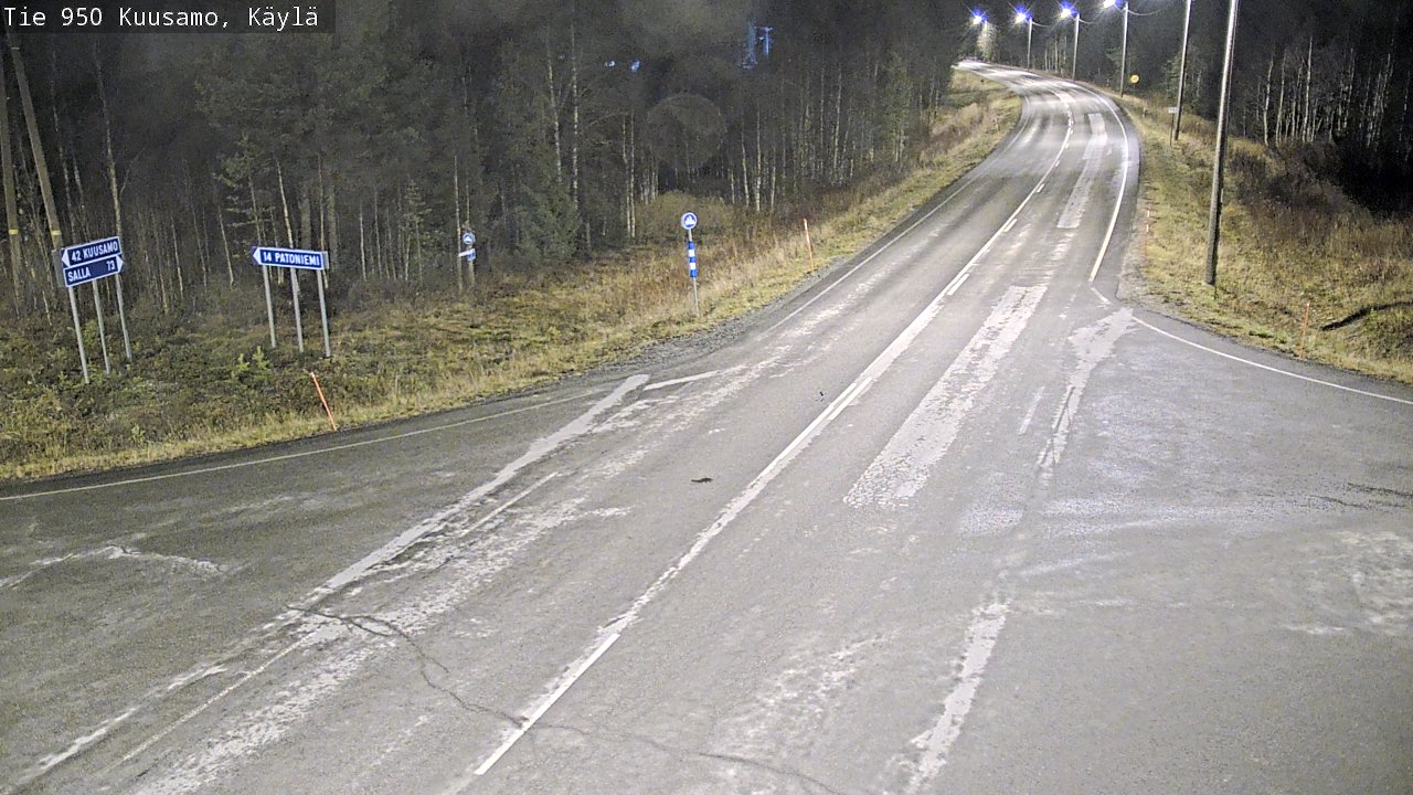 Kelikamerat Kuva Tie 950 Kuusamo, Käylä, Kuusamo, Pohjois-Pohjanmaa