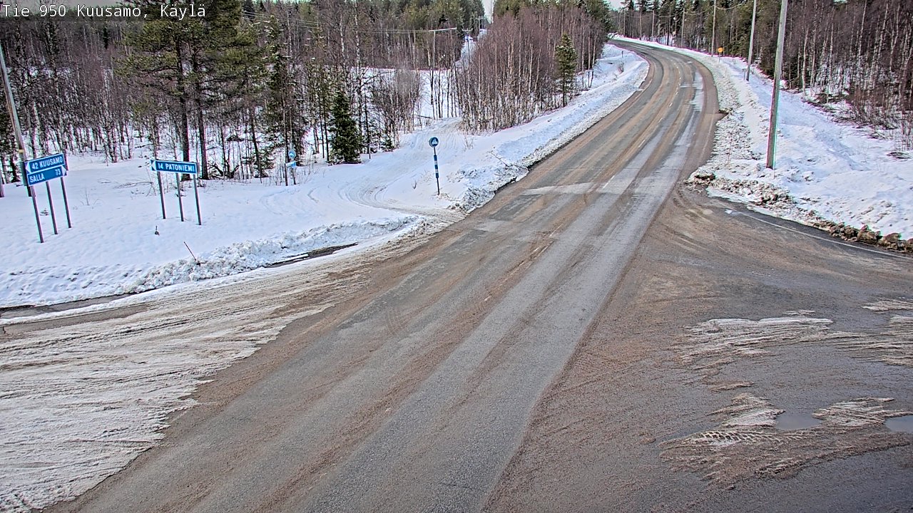 Kelikamerat Kuva Tie 950 Kuusamo, Käylä, Kuusamo, Pohjois-Pohjanmaa