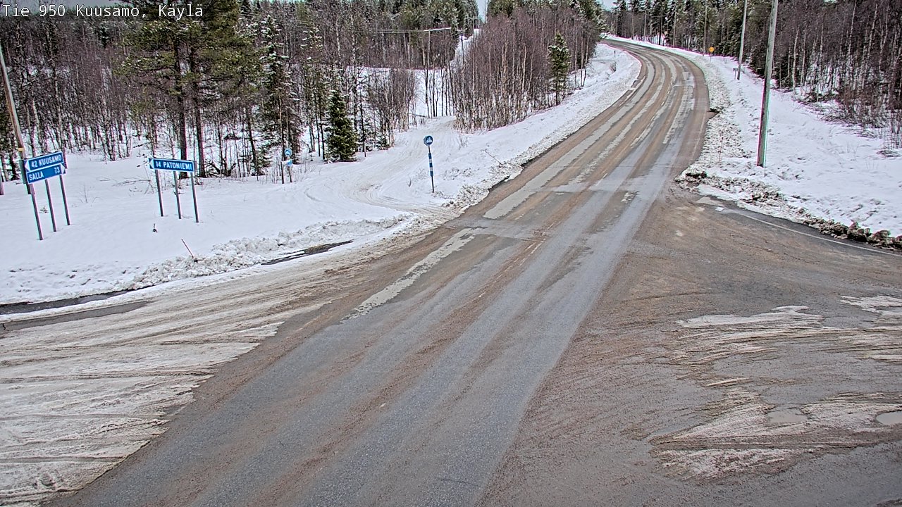 Kelikamerat Kuva Tie 950 Kuusamo, Käylä, Kuusamo, Pohjois-Pohjanmaa
